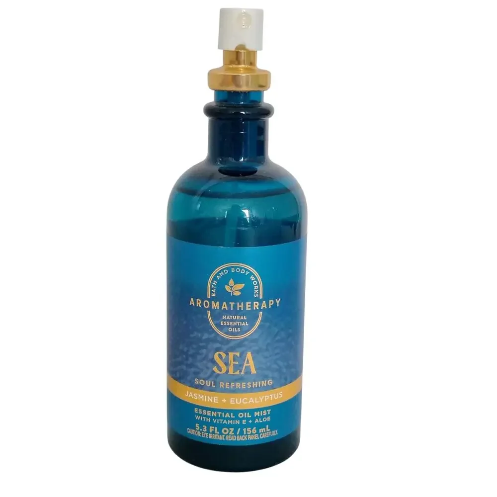 Bath & Body Works Sea Soul Refresh Jasmine Eucalyptus Essential Oil Spray 5.3 oz